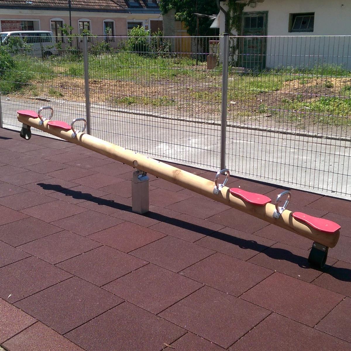 Balkenwippe 4-Sitzer Lärche