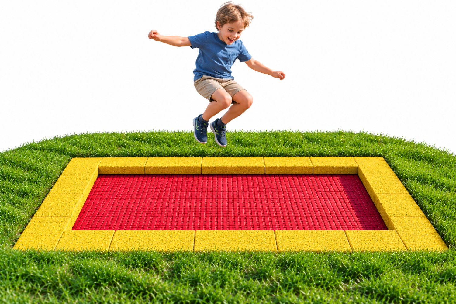 Bodentrampolin Large ST 142 x 190 cm