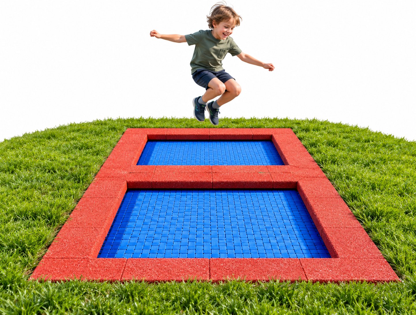 Bodentrampolin MegaLarge ST 190 x190 cm