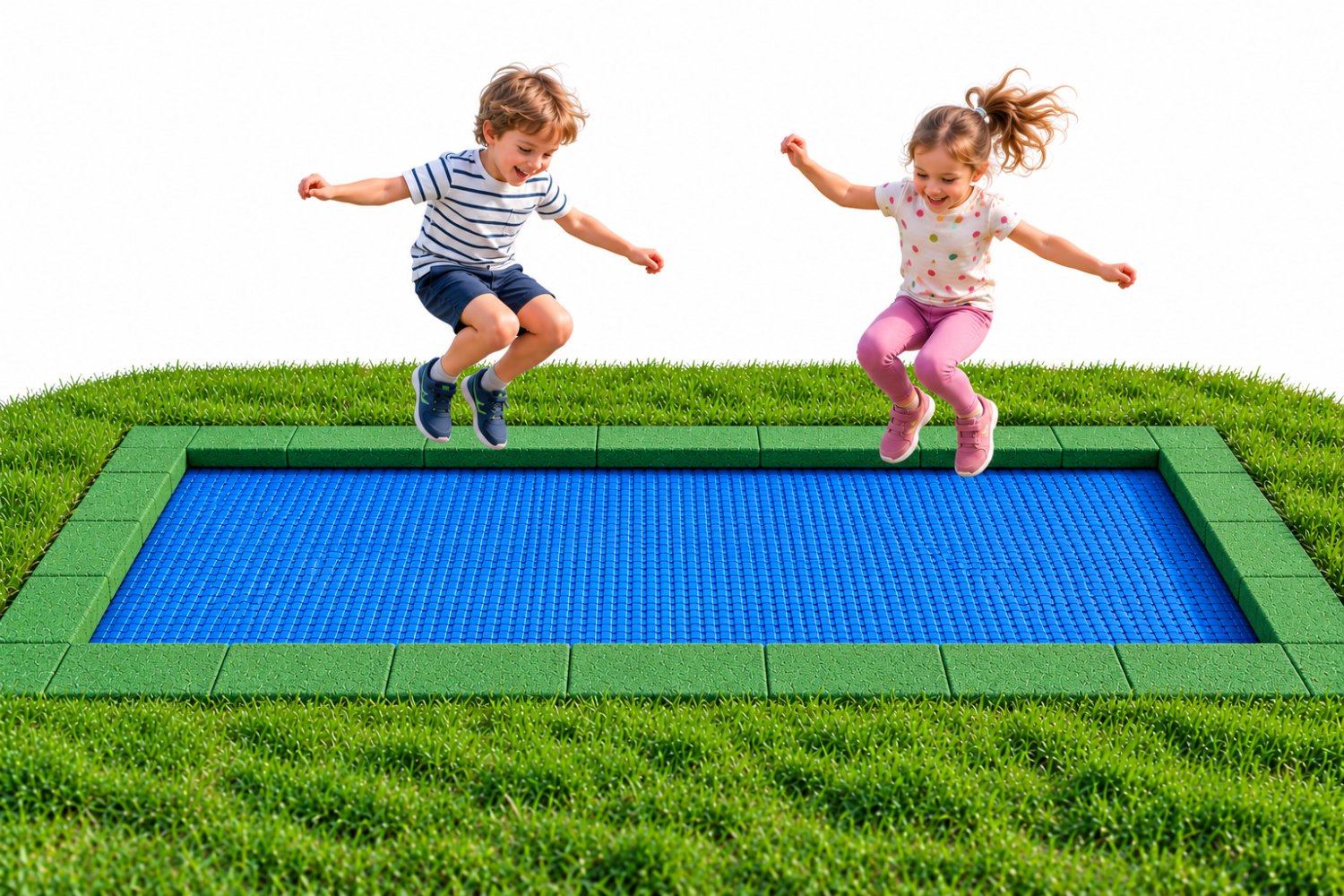 Bodentrampolin XXLarge ST 334 x 166 cm