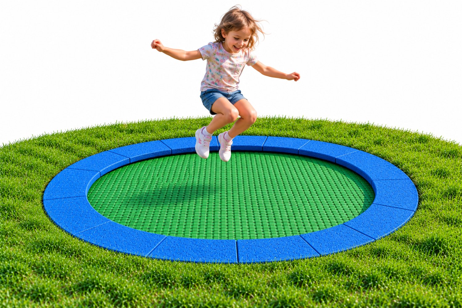Bodentrampolin Circle ST Ø 128 cm