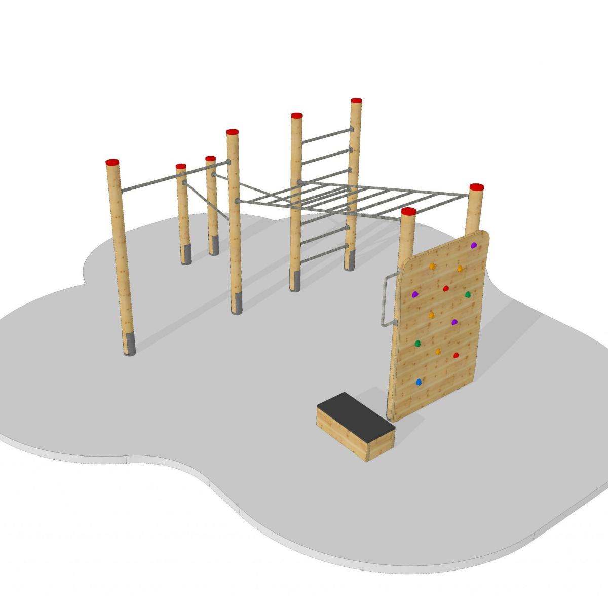 Calisthenics Anlage Midi