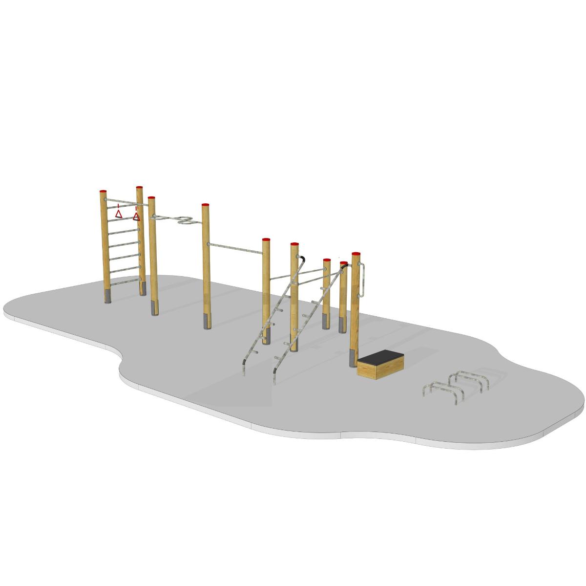 Calisthenics Strecke 01