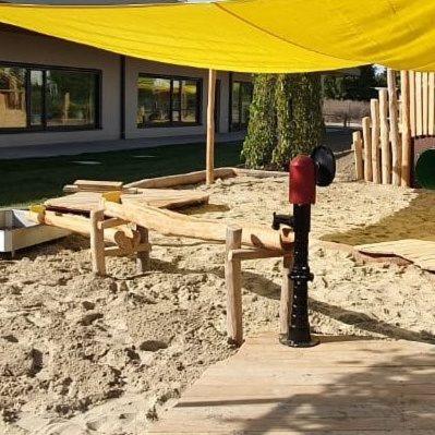 Handradpumpe f. Druckwasser