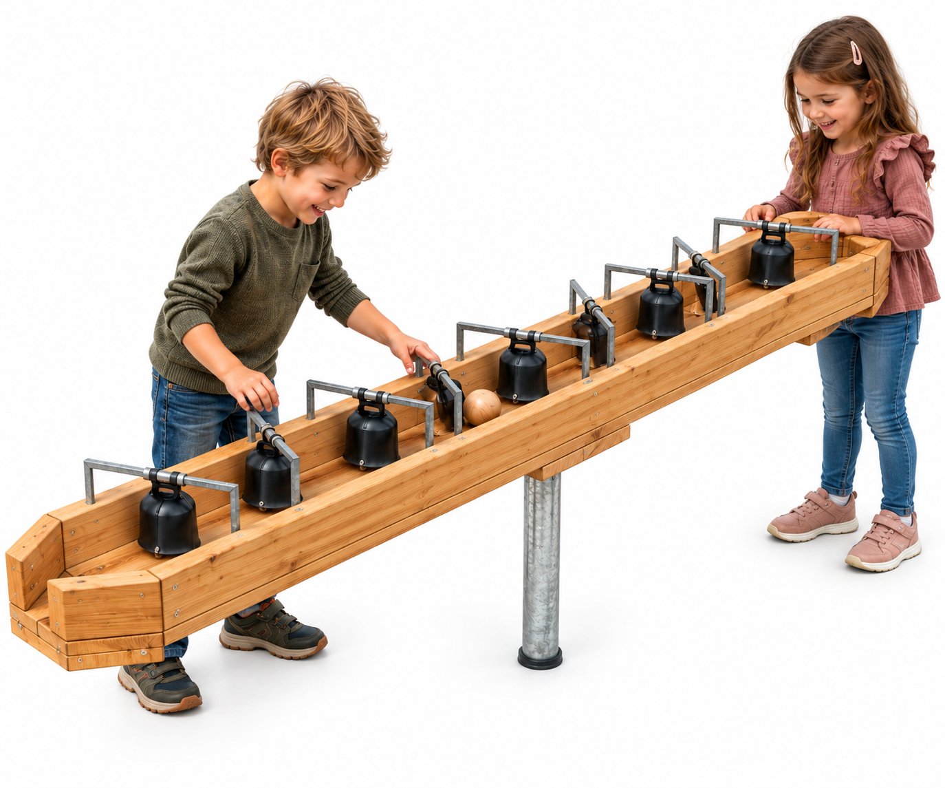 Kugelbahn "Glockenrinne" 250
