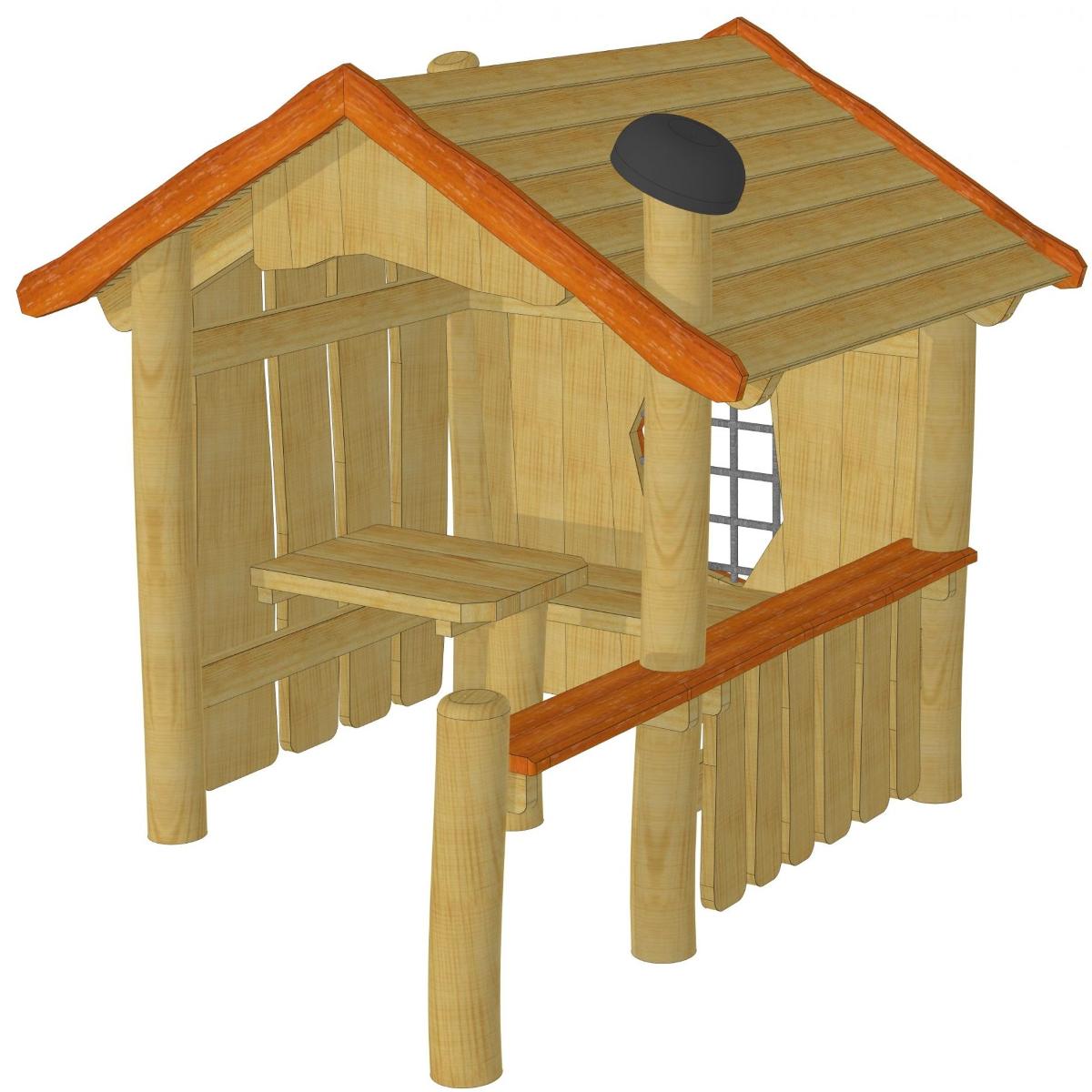Robinien – Spielhaus 01