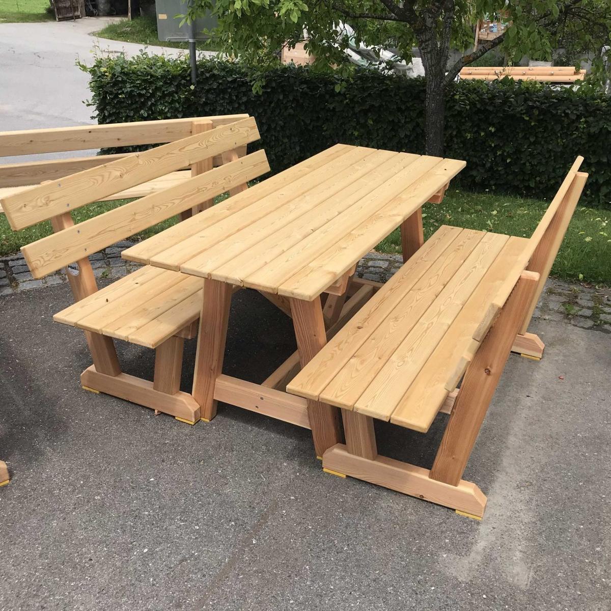 Tisch - Bank - Sitzgarnitur "Berti"
