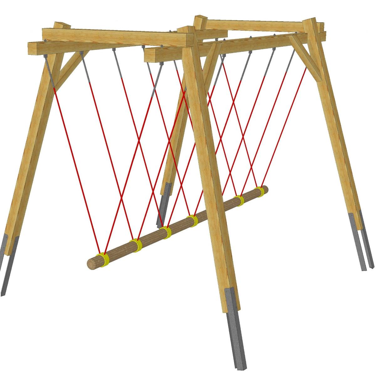 Stehseilschaukel 5m