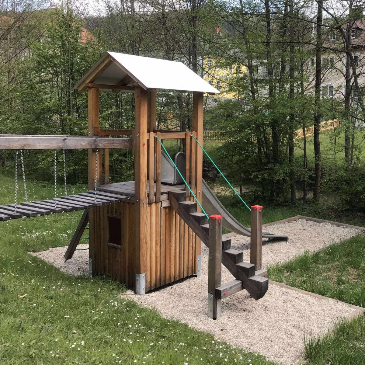 Kletter – Spielturmkombination 02 | Motorik Penz