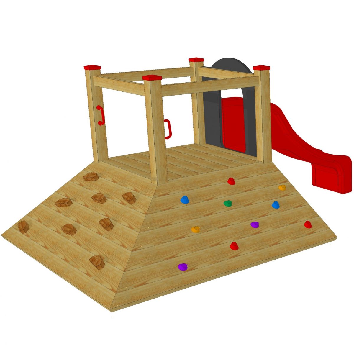 Blumen Rutschturm Robinie Motorik Penz